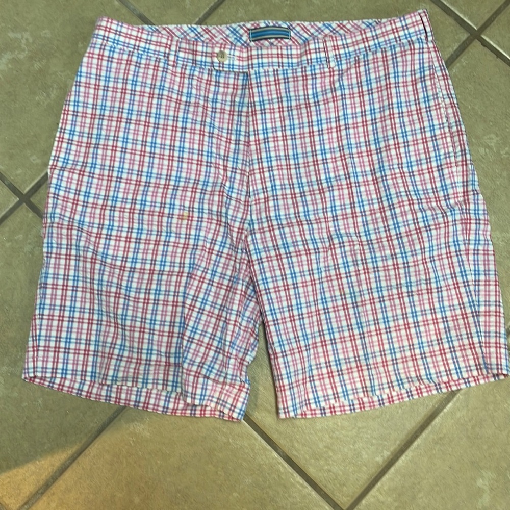 Peter Millar Seer Sucker Shorts